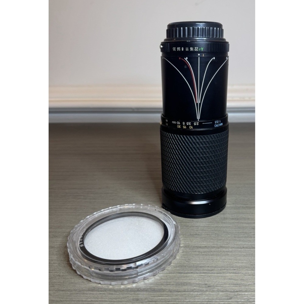 Vintage Tokina SZ-X 28-200mm Manual Focus Zoom Lens Black + 72mm UV Filter